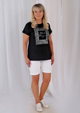 Футболка Сигма черная - Марлен фото 2
