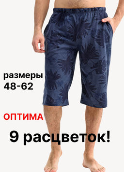 Бриджи мужские "Ассортимент" хлопковые