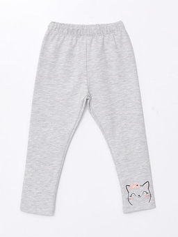 Beli Lastikli Bask?l? K?z Bebek Tayt 2li - Waikiki фото 3