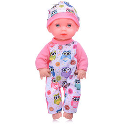Одежда для пупса "Мой пупсик. Забавные животные" (шапочка, комбинезон)