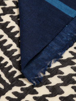 Палантин жен. виск+шерсть 90х180 LIN33-873-12