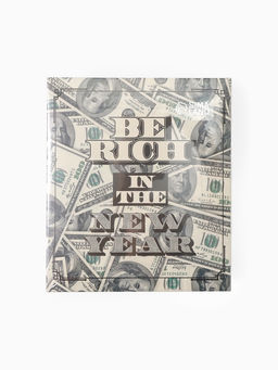 Набор подарочный мужской: носки 3 пары, термос, KAFTAN Be rich, размер 41-44 (27-29 см)