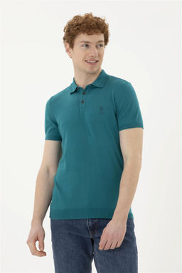 Мужской темно-зеленый свитер - U.s. polo assn фото 3