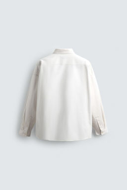 CHAMPION ® X ZARA OXFORD SHIRT WITH PATCHES  фото 8