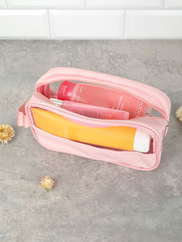 Сумка-органайзер 12х21х7 см / XN-026PN /уп 100/розовая