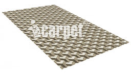 Коврик вырезной icarpet PRINT антискользящий (140) Иллюжн 150х200 бежево-коричневый S