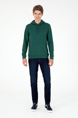 Мужской темно-зеленый свитшот Неожиданная скидка в корзине - U.s. polo assn фото 4