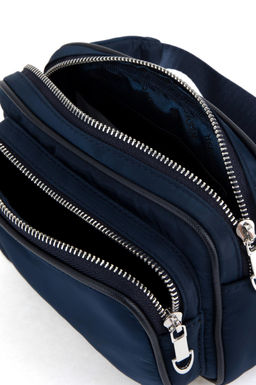 Женская темно-синяя стеганая поясная сумка - U.s. polo assn фото 6