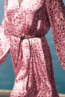 SHORT DRESS WITH A FLORAL PRINT - Zara фото 3