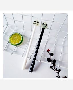 Ручка Череп, светится в темноте. Черная гел паста 9046381 - Yiwu youda import & export co фото 6