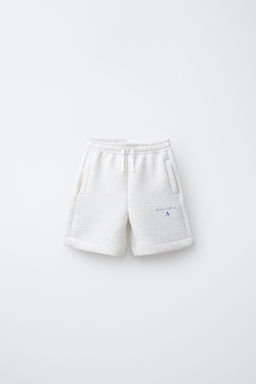 BERMUDA SPORTY LOGO / Gris vigor?