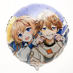 Цена за 5 шт. Воздушный шар фольгированный 18" «Аниме»