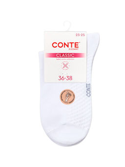 Цена за 2 пары. Носки классические CONTE CLASSIC Носки женские хлопковые - Conte elegant фото 4