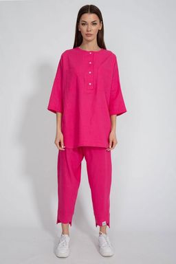 Льняная рубашка 4081 - Kivviwear фото 2