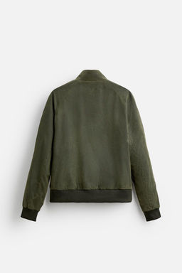 WAXED BOMBER JACKET - Zara фото 8