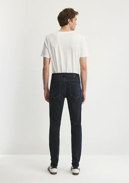 James Mavi Black Puslu Murekkep Mavi Jean Pantolon  фото 4