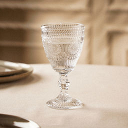 Бокалы для вина SL Home «Ларго», 300 мл, 9×17 см, набор 6 шт., стекло, прозрачные