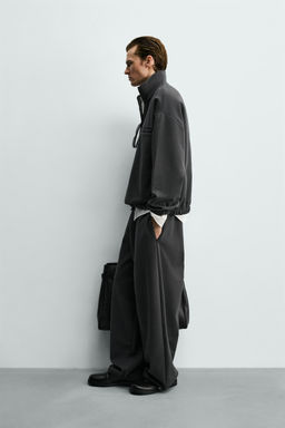 PANTAL?N BAGGY FIT JOGGER / Gris antracita - Zara фото 4