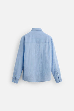 STRIPED FLOWING SHIRT - Zara фото 9