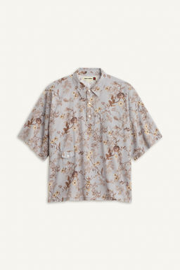 CTTN FLWR SHRT / Estampado - Zara фото 4
