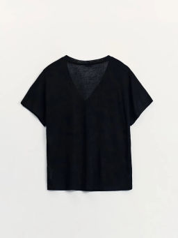 Полупрозрачная футболка прямого кроя ZR2605023423-50 / Zarina