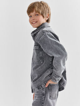КУРТКА ДЖИНСОВАЯ ДЛЯ МАЛЬЧИКОВ - Mark formelle фото 3