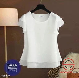 Блузка женская с коротким рукавом