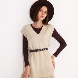 Ремень женский, ширина 2,5 см, винт, пряжка метал, люверсы, цвет коричневый - Simaland фото 3