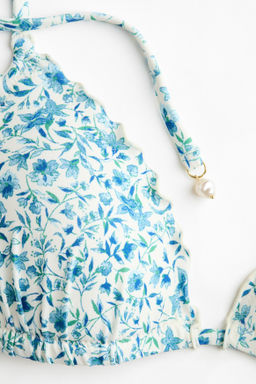 Top de bikini de tri?ngulo con push-up - H&m фото 9