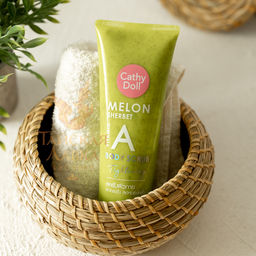 Скраб для Тела Подтягивающий с Витамином А Дынный Шербет CATHY DOLL 320 гр