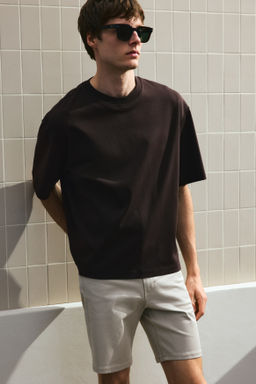 Pantal?n corto de sarga Regular Fit - H&m фото 9