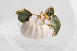 Кружка, 500 мл, стекло Б/металл, Тыква, Light pumpkin - Anna lafarg фото 3