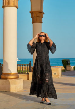 Платье Vesnaletto 3726-Р черный  фото 6