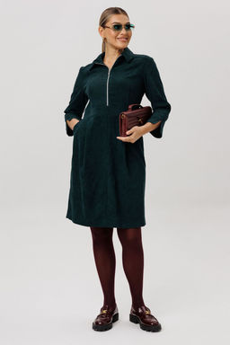 Платье ANELLI 1752 тишина мха  фото 5