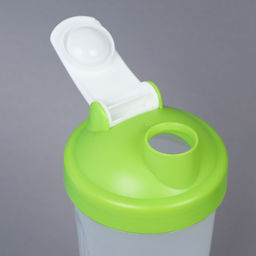 Бутылка/Шейкер SHAKER SHS-600 бело-зелёная, для спортивного питания 600ML/уп72 - Галеонтрейд фото 4