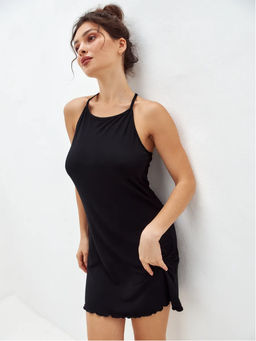 Ночная сорочка из вискозы Лили Нуар черный