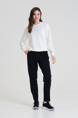 Брюки трикотажные удлиненные Черный TRN ESSENTIAL Knit Track Pants - Anta фото 2