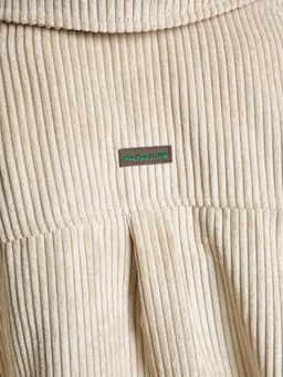 Вельветовая рубашка для девочки 22-7364 бежевый - Mini maxi фото 13