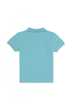 U. S. Polo Assn / Мятная базовая футболка-поло для мальчиков - U.s. polo assn фото 2