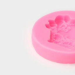 Цена за 4 шт. Молд для заливки Барашек, силикон, 6.2?6.2?1.1 см, розовый - Simaland фото 5