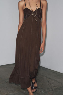 ZW COLLECTION STRAPPY DRESS - Zara фото 15