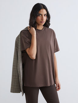 Bisiklet Yaka Kad?n Ti??rt