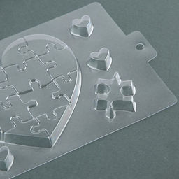 Цена за 10 шт. Форма для шоколада Сердце, 21?14 см