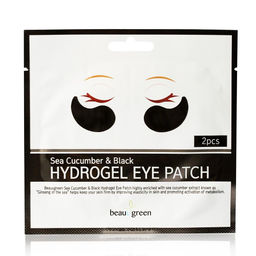 Гидрогелевые патчи для глаз с экстрактом морского огурца, , 1 пара - Sea Cucumber & Black Hydrogel Eye Patch, 1пара(4гр)
