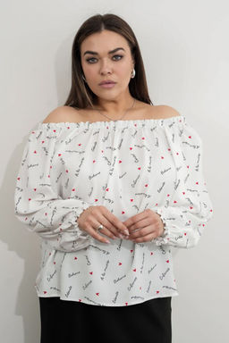 Блуза Luxury Moda 1422 белый