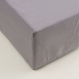 Простыня на резинке евро SL Home Cotton, 200200+30 см, серая, жатый хлопок - Sima-land home фото 4