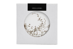 Подставка под кружку, 11 см, круглая, керамика/пробка, белая, Осенние цветы, Florance - Anna lafarg фото 7