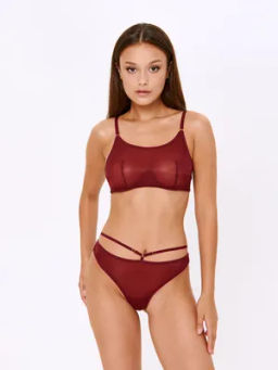 Бюстгальтер жен. Yamila бордовый