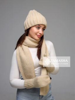 Комплект Грация new (шапка+шарф+варежки) - Tamasha фото 14