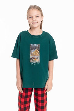 Футболка М225119Пз зеленый